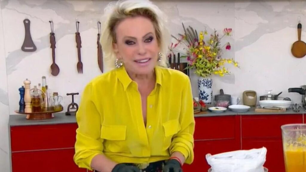 Ana Maria Braga tem crise de riso ao ver situação de duplo sentido Ana Maria Braga