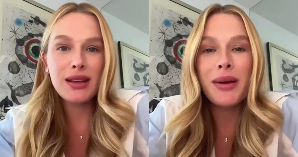 Fiorella Mattheis, casada com herdeiro da Globo, reclama: “Exausta” Fiorella Mattheis