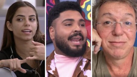 BBB 2023: Equipe de Key Alves critica piada de Paulo Vieira e Boninho reage Key Alves, Paulo Vieira e Boninho