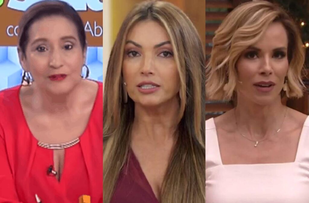Sonia Abrão, Patricia Poeta e Ana Furtado