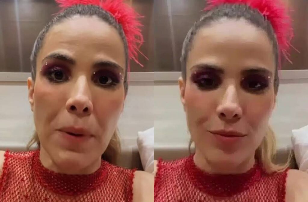 Wanessa Camargo é abordada pela polícia durante Carnaval de SP Wanessa Camargo