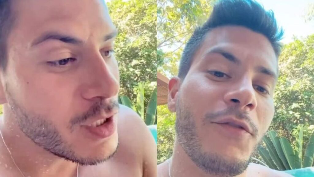 Arthur Aguiar reaparece após sumiço: “Pra vocês verem” Arthur Aguiar