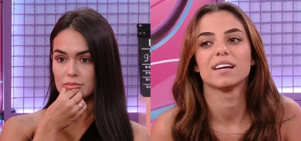 Larissa se choca ao descobrir falas de Key Alves no BBB 2023: “Pesado” Larissa e Key Alves fora do BBB 2023