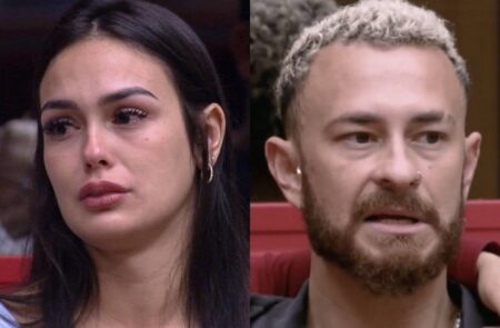 Larissa Santos, do BBB 2023, surge com famoso e vira piada: “Fred rodou” Larissa Santos e Fred, do BBB 2023