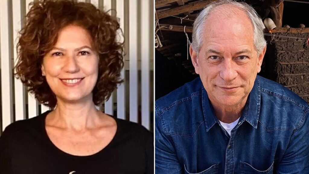 Patrícia Pillar e Ciro Gomes