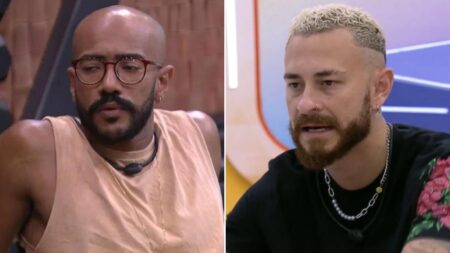 Equipe de Ricardo detona Fred após fala polêmica em festa no BBB 2023 Ricardo Alface e Fred Desimpedidos