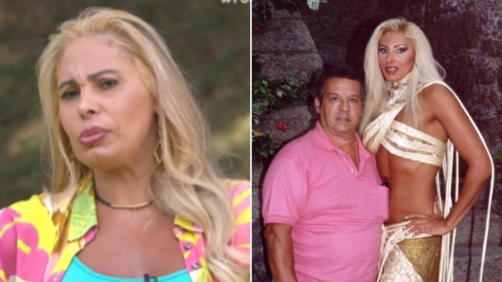Ângela Bismarchi e ex-marido