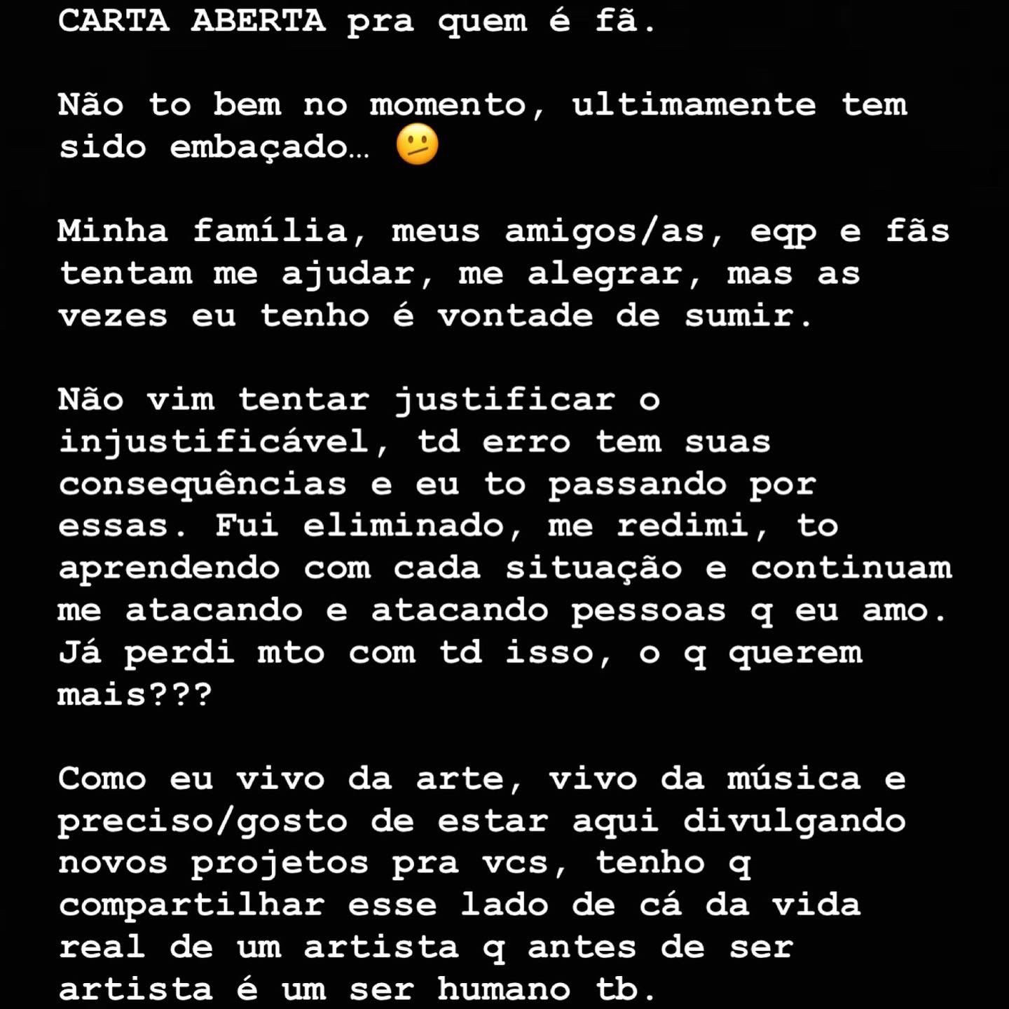 MC Guimê desabafa, diz que não está bem e toma decisão 2 Desabafo de MC Guimê