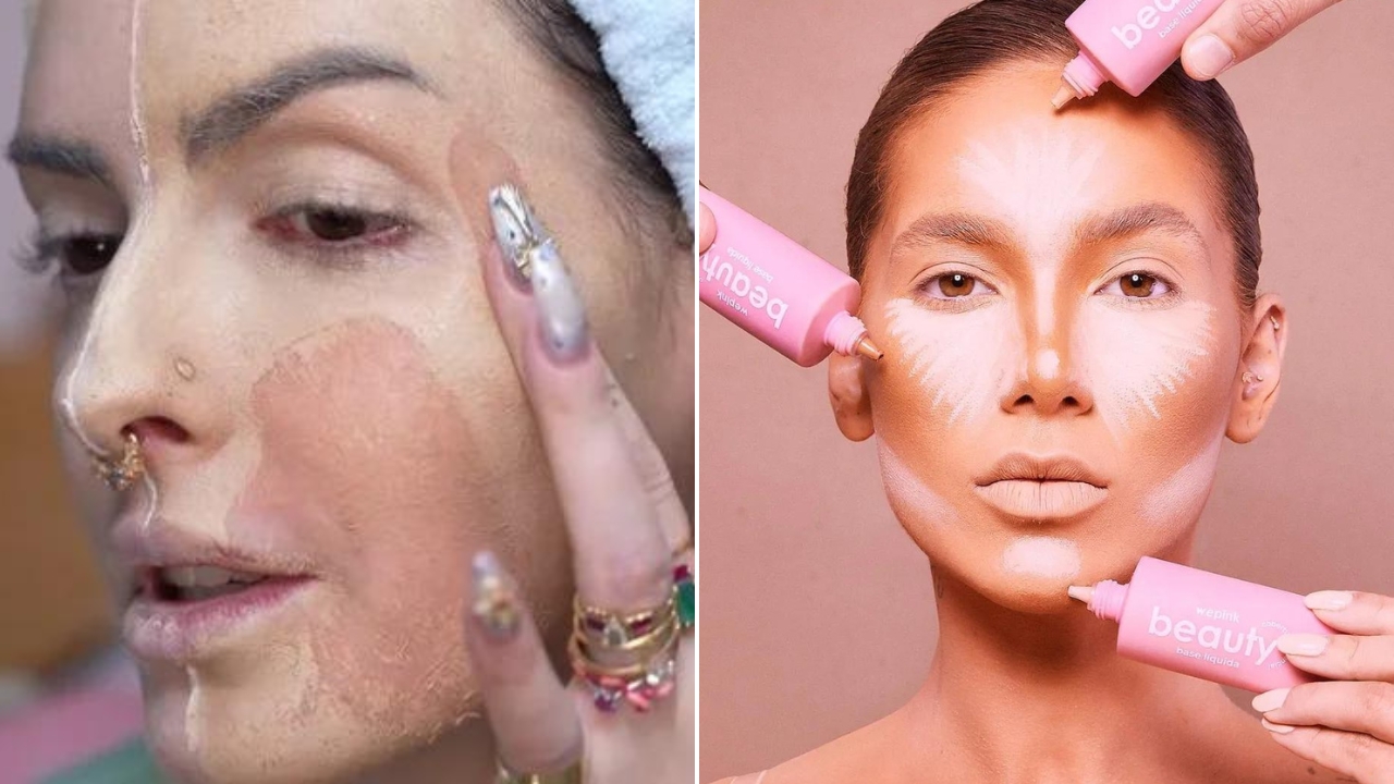 WePink completa 4 anos entre sucessos, memes e polêmicas 2 Karen Bachini usando base da WePink, e Virgínia