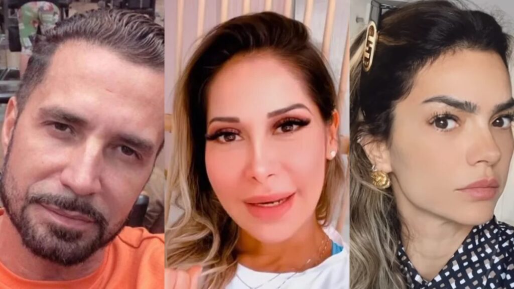 Latino e Maíra Cardi batem boca na web e envolvem Kelly Key Latino, Maíra Cardi e Kelly Key