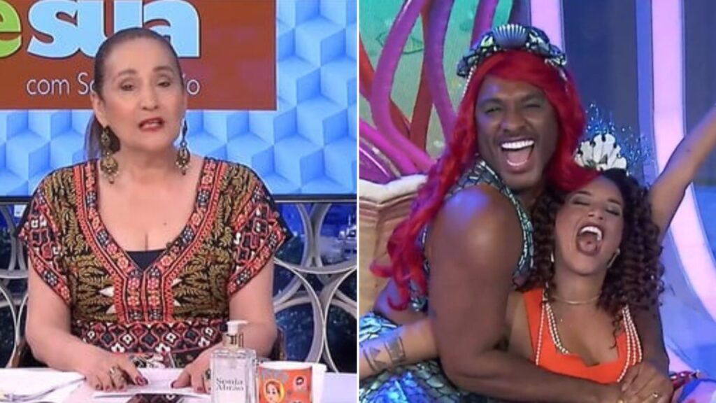 Sonia Abrão, Fred Nicácio e Domitila
