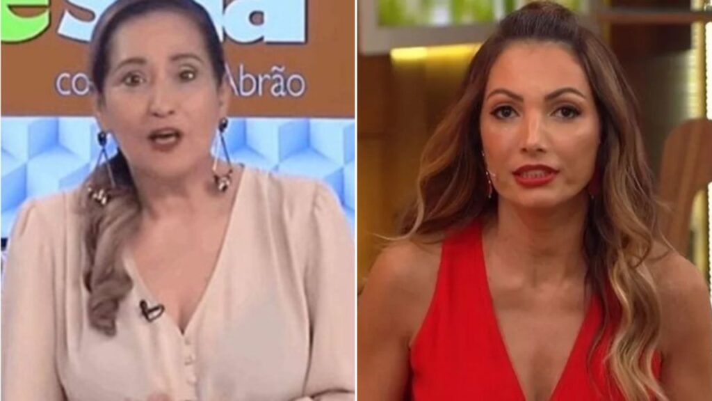 Sonia Abrão é notificada por Patrícia Poeta e tem 24h para se retratar Sonia Abrão e Patrícia Poeta