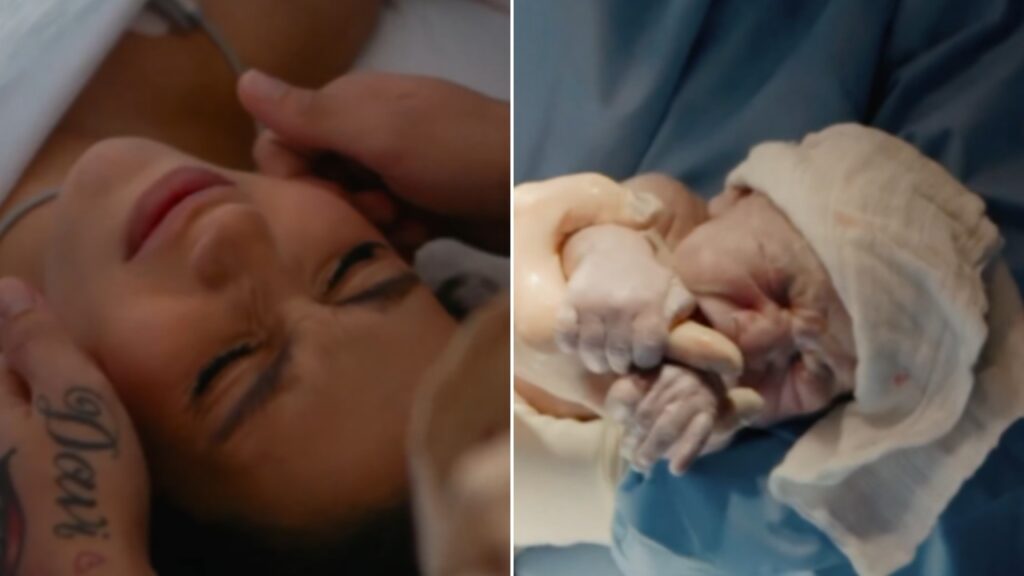 Nasceu! Gabi Brandt dá à luz Beni, seu terceiro filho com Saulo Poncio Gabi Brandt