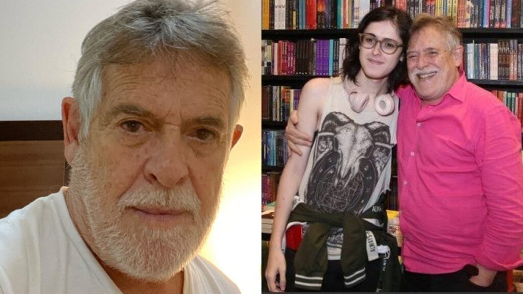 José de Abreu evita que filha trans venha ao Brasil e motivo é revelado José de Abreu com a filha caçula, Bia