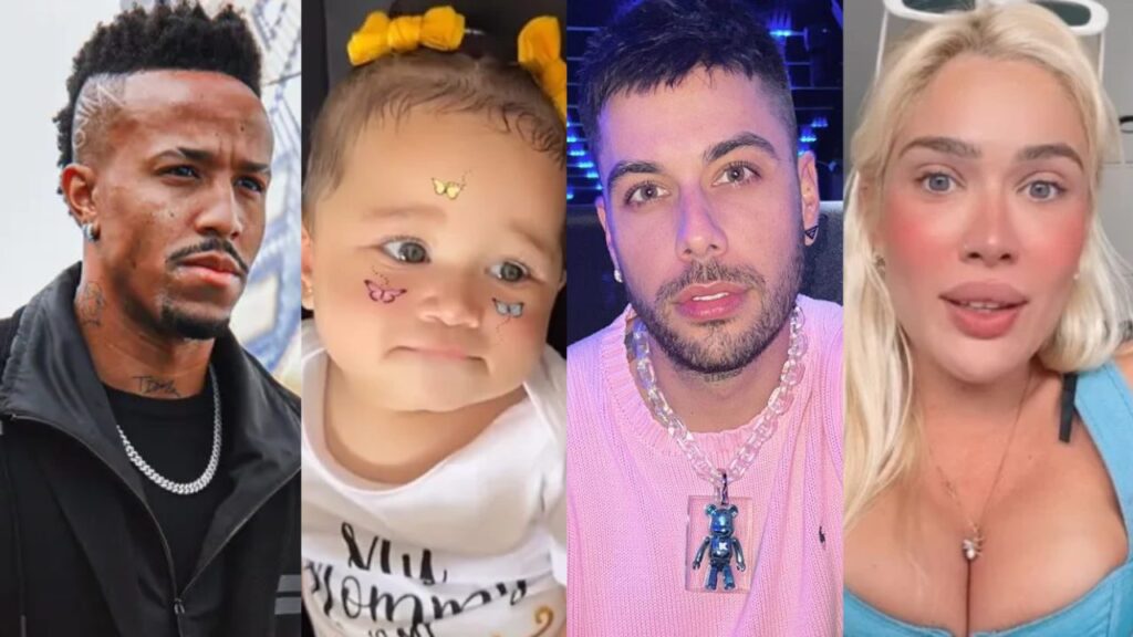 Éder Militão, Cecília, Gui Araújo e Karoline Lima