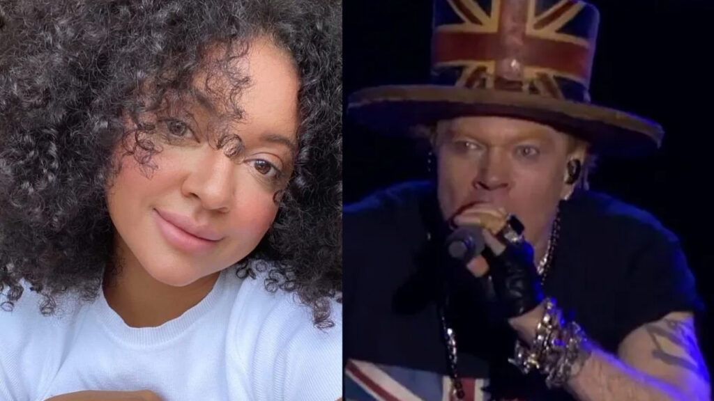 Erica e Axl Rose