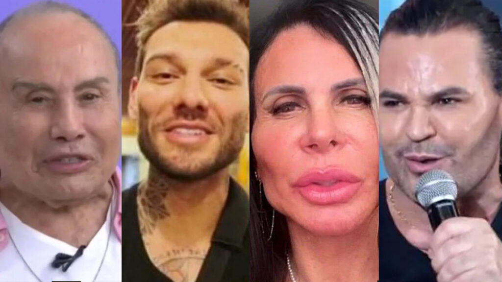 Assim como Stênio Garcia, os famosos que foram criticados após fazer harmonização facial Famosos harmonização
