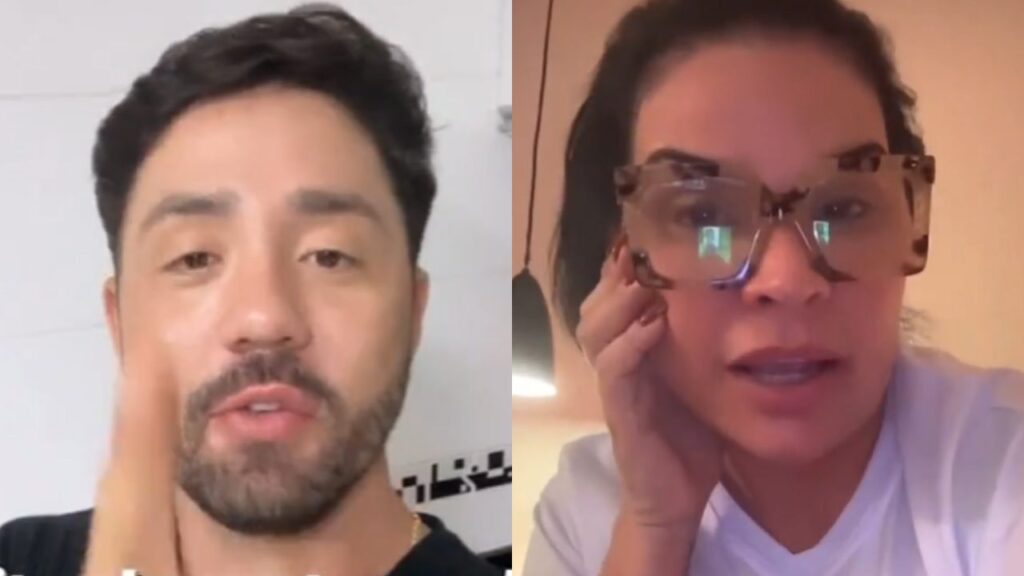 Barraco! Rico Melquiades e Solange Gomes trocam farpas na web e motivo vem à tona Rico Melquiades e Solange Gomes