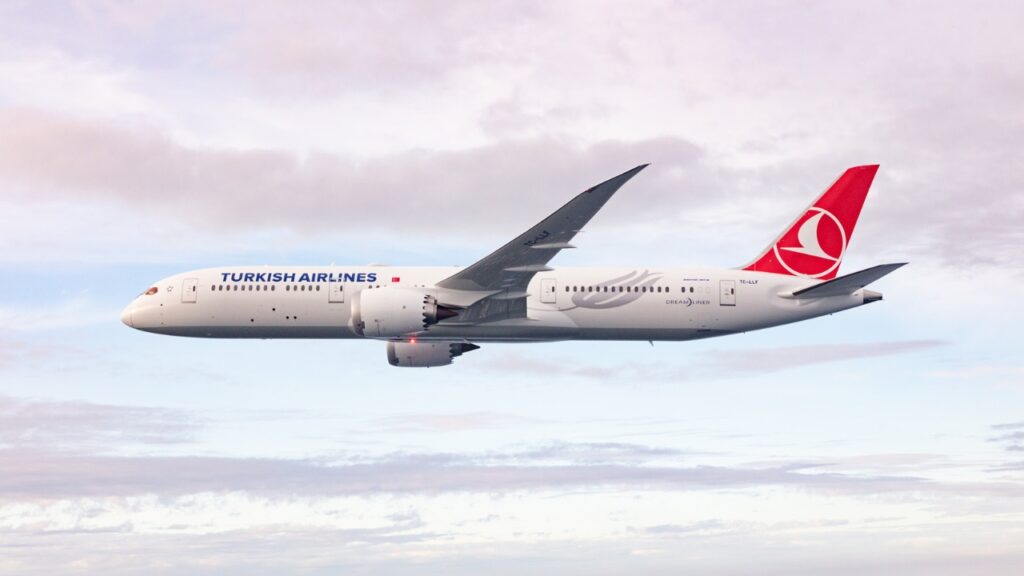 Avião da Turkish Airlines
