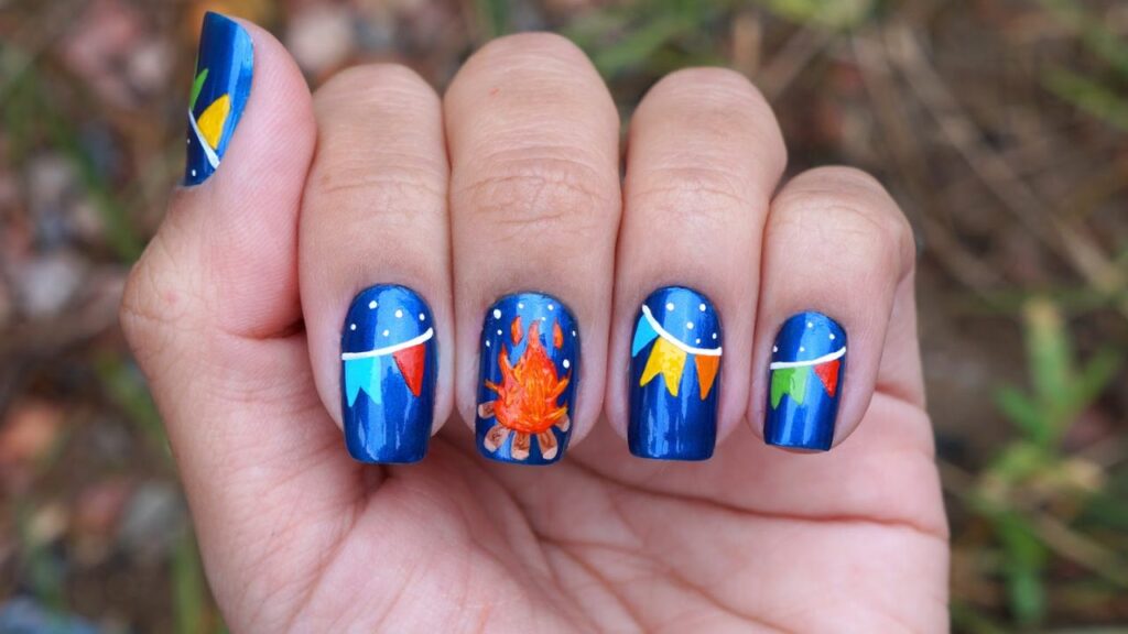 Preste atenção nestas dicas de unhas para curtir o São João e dançar quadrilha Unhas para festas de São João