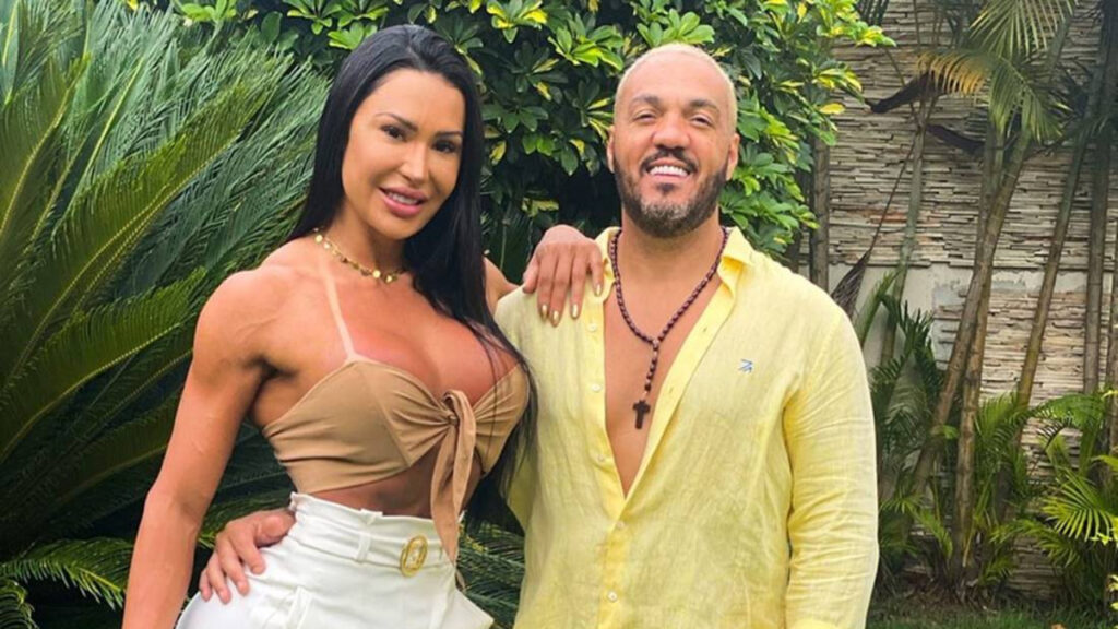 Gracyanne Barbosa se irrita com Belo e dispara: ”indelicadeza” Gracyanne Barbosa