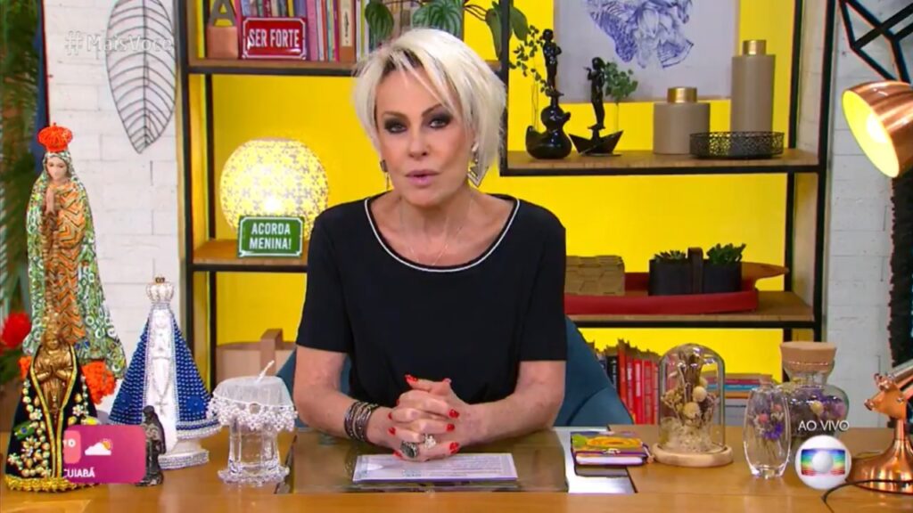Ana Maria Braga expõe insastifação no 'Mais Você' e faz pedido