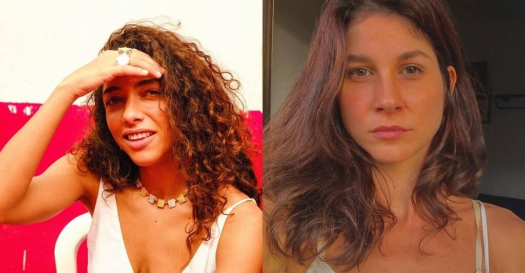Ex de Humberto Carrão é vista aos beijos com atriz de Renascer alice chandelly