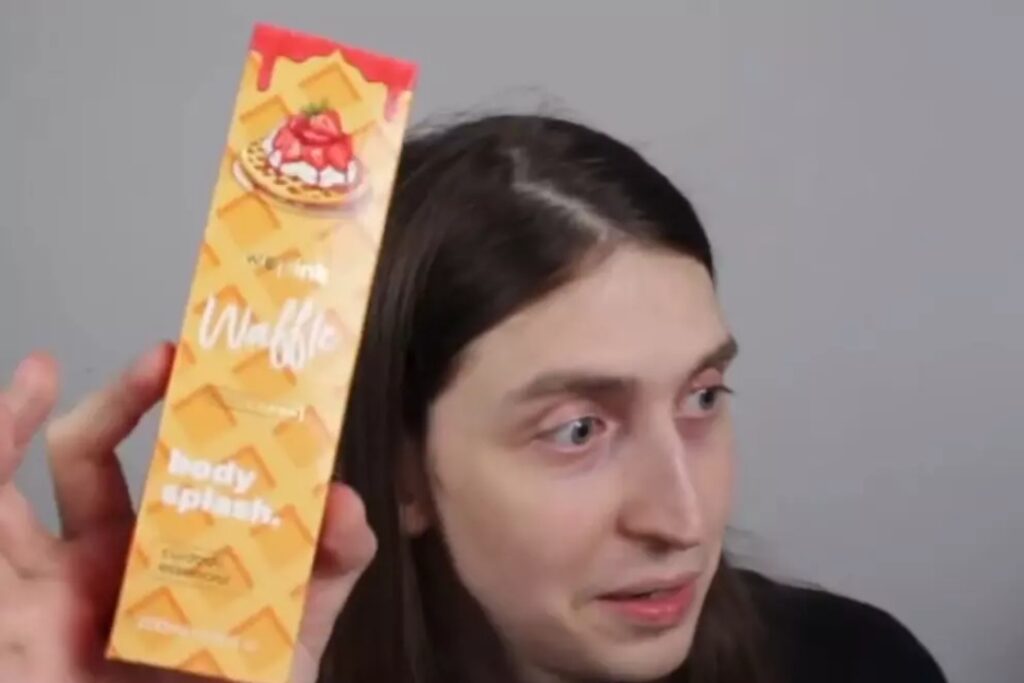 Influenciador vomita ao cheirar perfume de Virginia Fonseca
