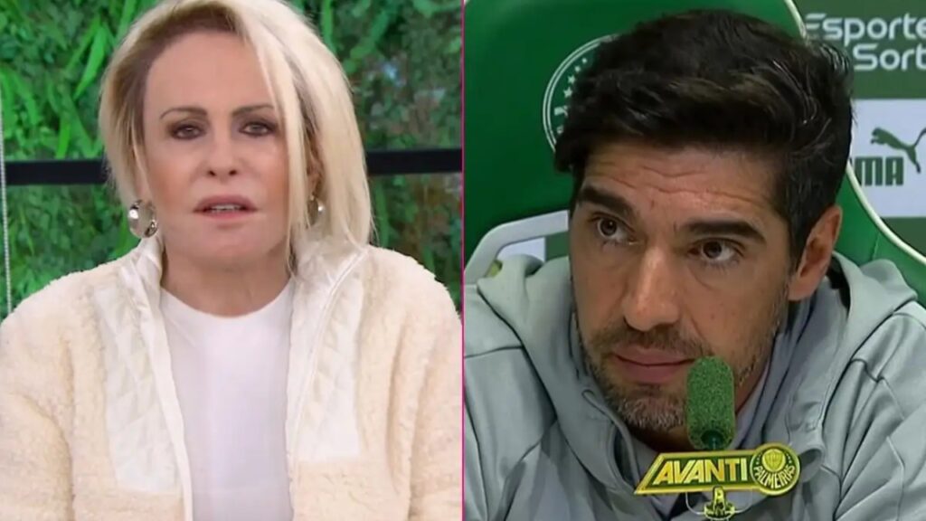 Ana Maria Braga e Abel Ferreira