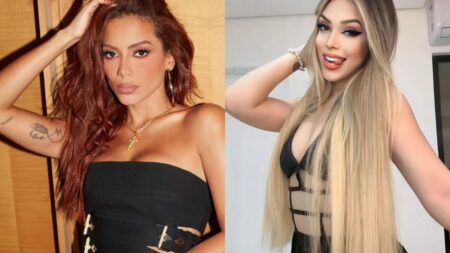 Anitta explica por que desistiu de empresariar Melody Anitta e Melody