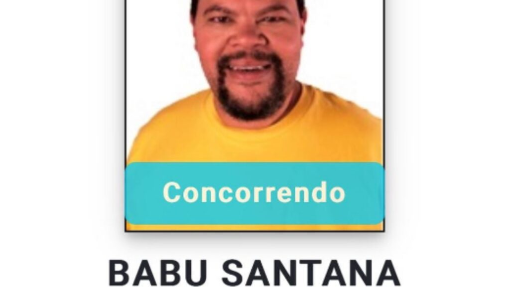 Babu Santana anuncia candidatura a vereador do RJ babu vereador