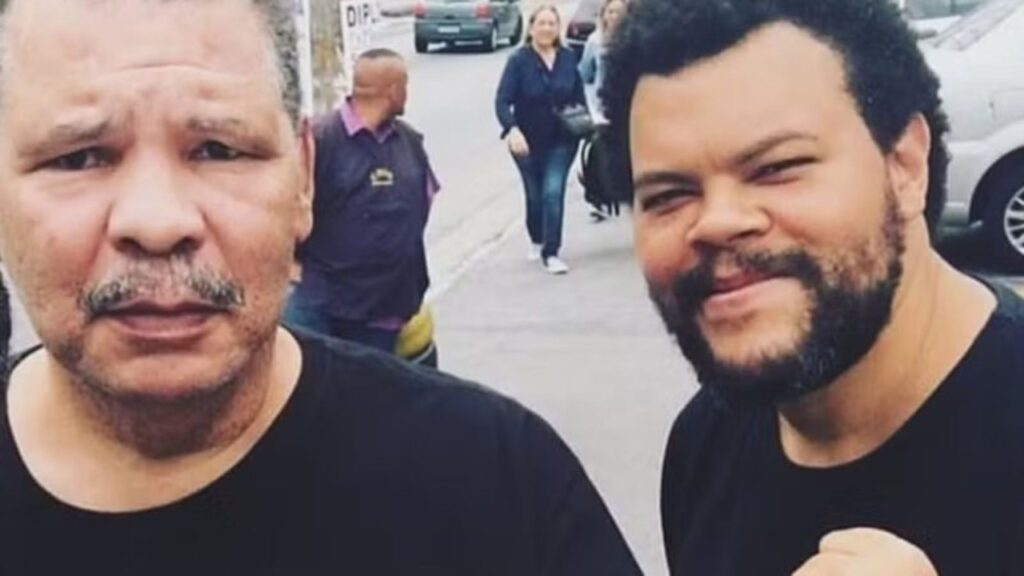 Babu Santana lamenta morte de Maguila, que iria interpretar em filme cancelado Babu Santana e Maguila