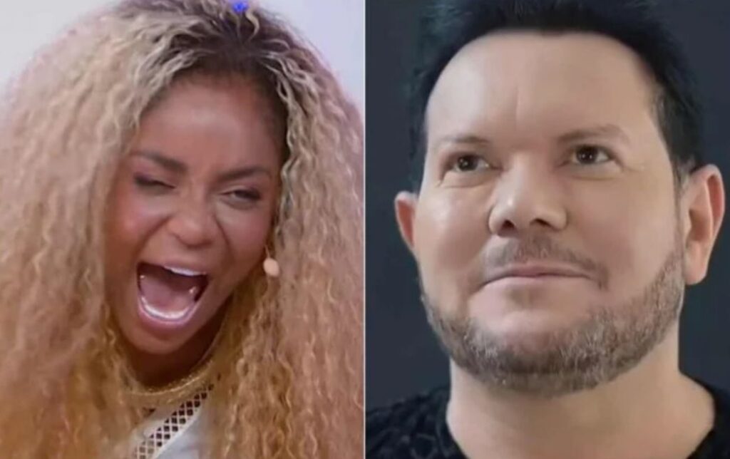 Cariúcha tem crise de riso ao ver harmonização de Ximbinha