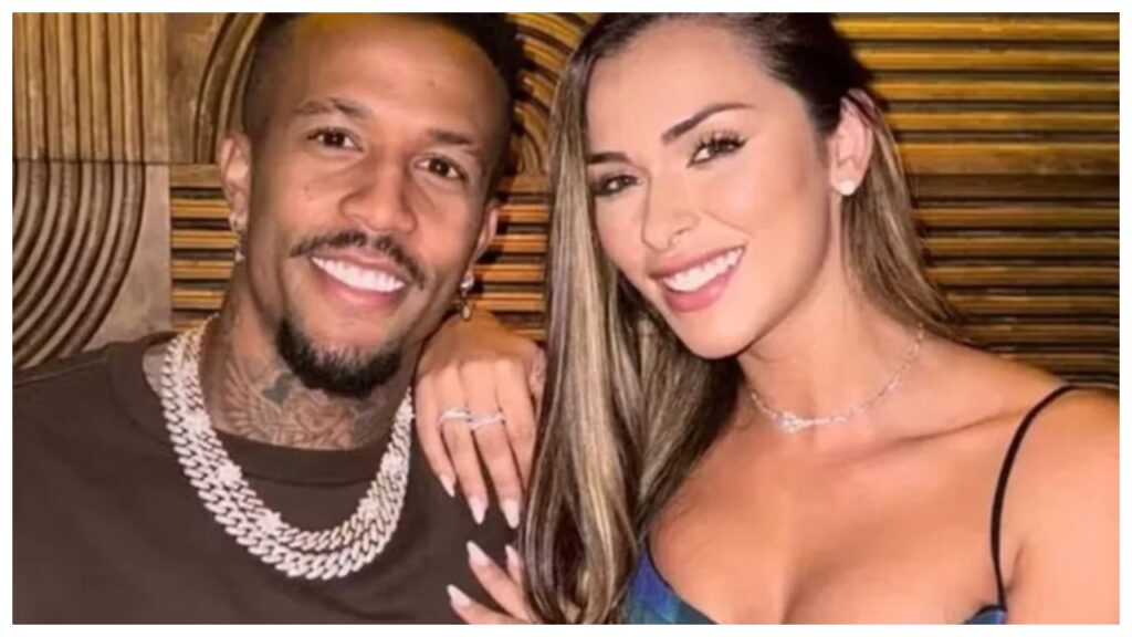 Éder Militão sofre lesão e recebe cuidados de Tainá Castro eder militao sofre lesao e recebe cuidados de taina castro