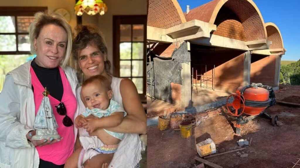 Filha de Ana Maria Braga ganha casa sustentável paga pela mãe filha ana maria braga casa