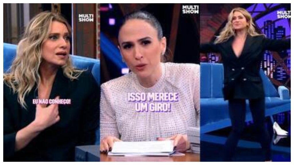 leticia spiller elogia ex marido no programa lady night