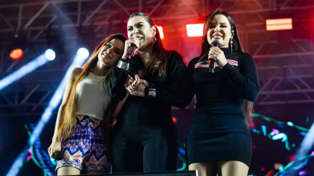 Naiara Azevedo esclarece boatos de rixa com Maiara e Maraisa