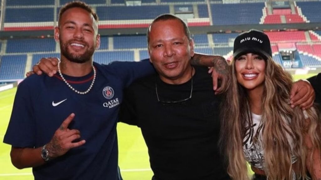 Pai de Neymar afirma que Rafaella dá mais trabalho que o jogador Neymar Pai