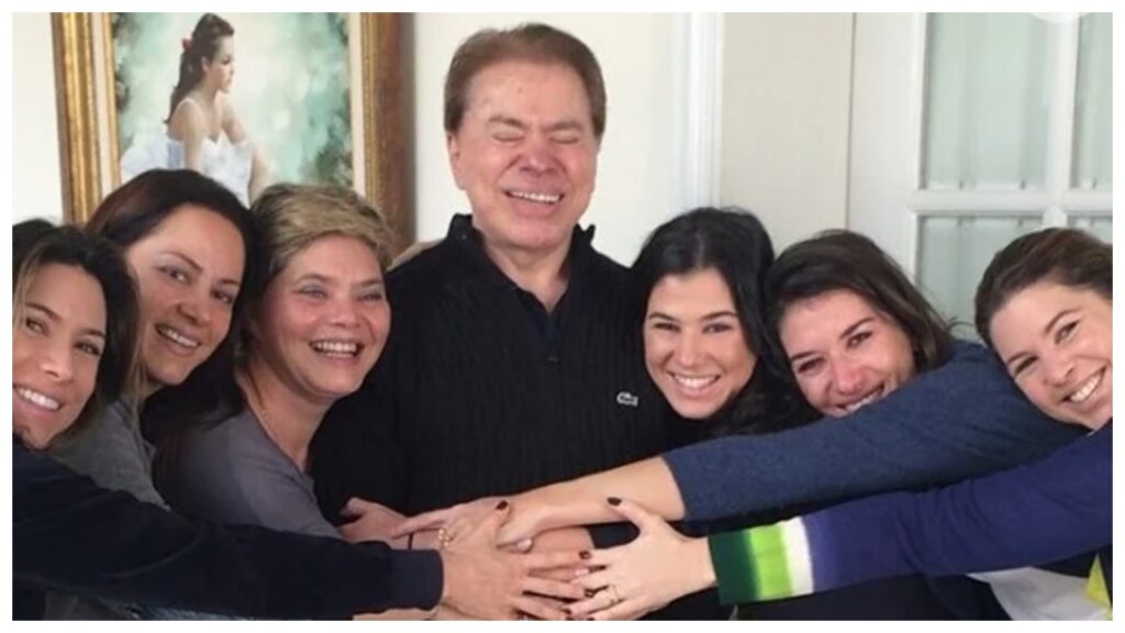 renata abravanel compartilha momento raro com silvio santos