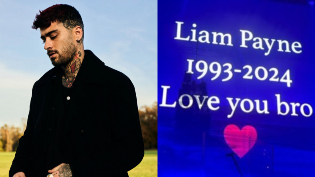 Zayn faz homenagem a Liam Payne em primeiro show após a morte do cantor