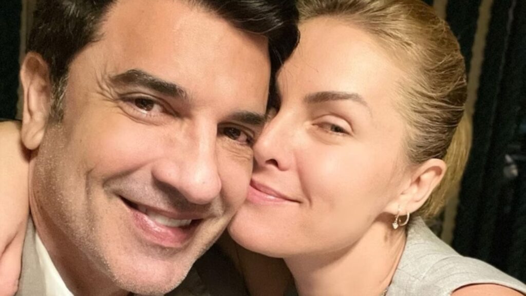 Ana Hickmann comemora 1 ano do primeiro beijo com Edu Guedes ana hickmann edu guedes