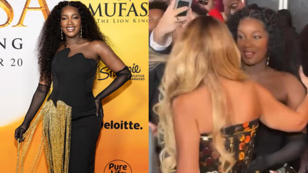 Iza conhece Beyoncé durante a première de Mufasa, filme da Disney Iza conhece Beyoncé durante a première de Mufasa, filme da Disney