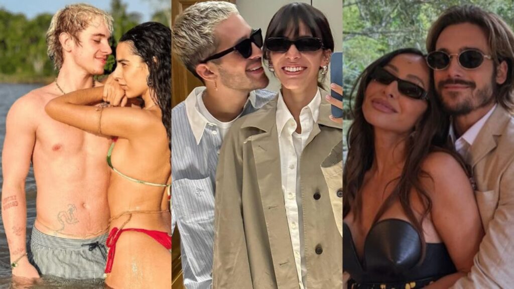 Cinco casais famosos formados em 2024