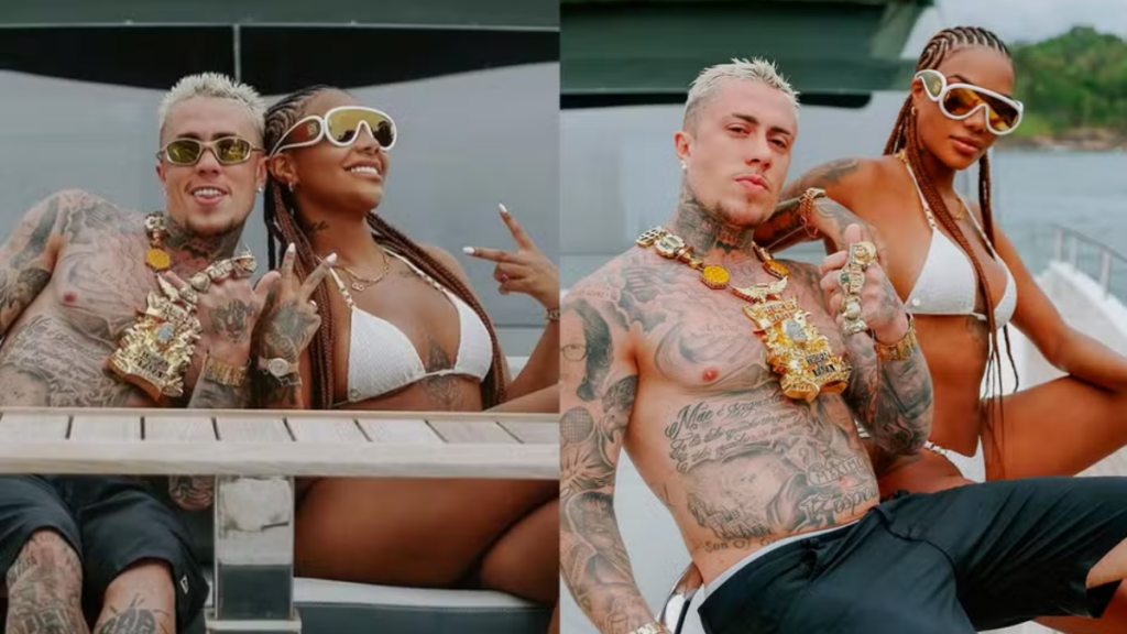 MC Daniel manda recado para Ludmilla após chá revelação do filho da cantora