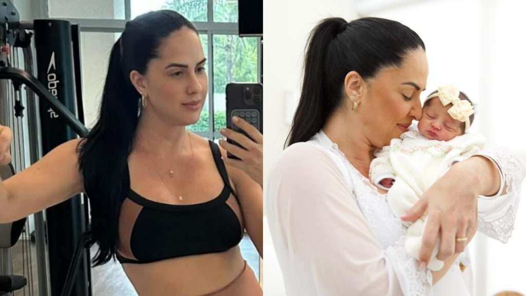 Graciele Lacerda é criticada por internautas após atitude inusitada com a filha