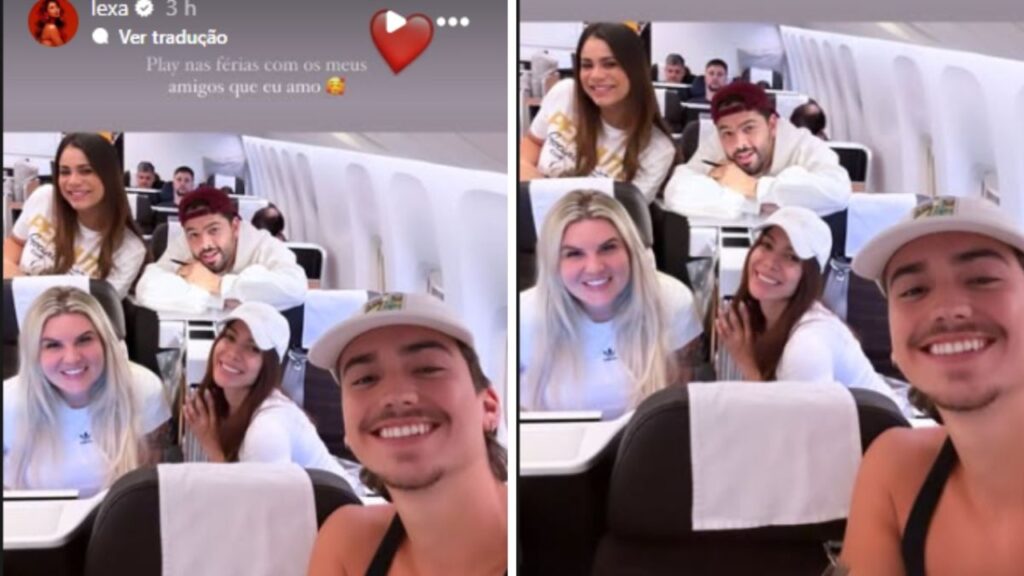 Grávida, Lexa anuncia férias ao lado de Anitta e Pedro Sampaio Grávida, Lexa anuncia férias ao lado de Anitta e Pedro Sampaio