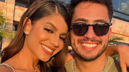Hariany Almeida desabafa sobre término com filho do cantor Leonardo Hariany