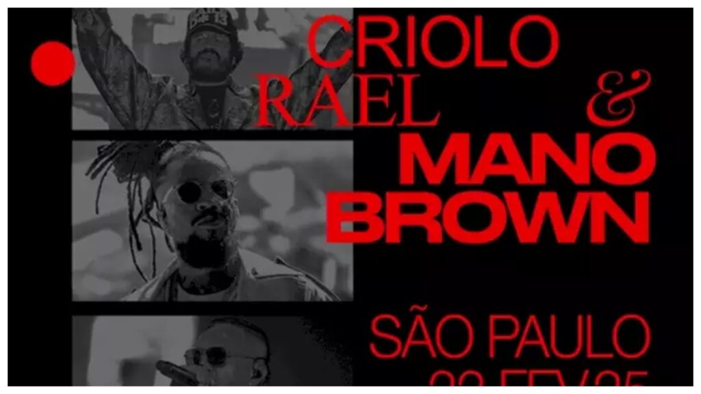 criolo rael e mano brown juntos no palco uma performance inedita