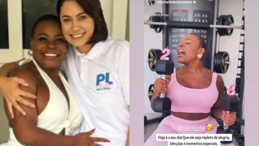 Jojo Todynho recebe os parabéns de Michelle Bolsonaro Jojo Todynho recebe os parabéns de Michelle Bolsonaro