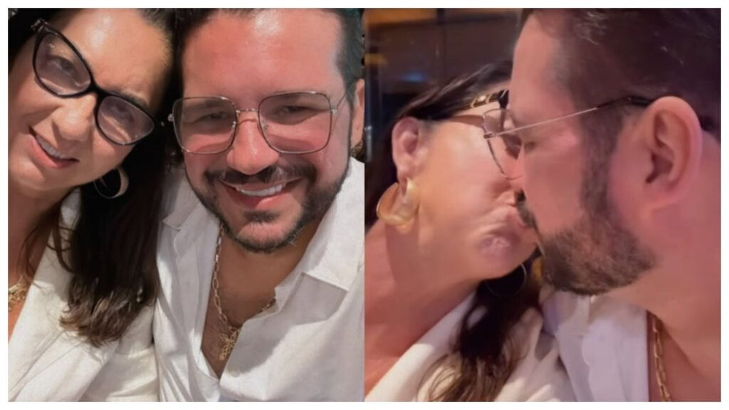 Mãe de Virginia Fonseca aparece aos beijos com namorado mae de virginia fonseca aparece aos beijos com namorado